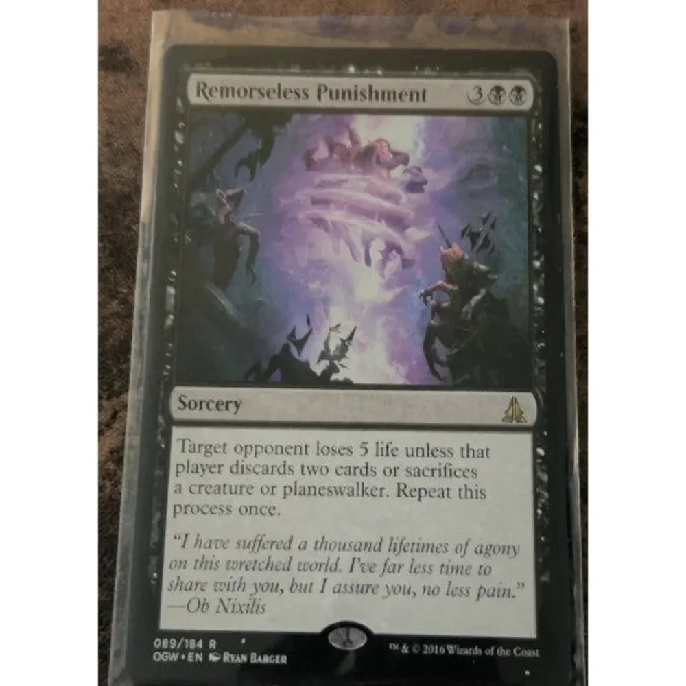 Remorseless Punishment 89 Oath of the Gatewatch Magic: the Gathering Lightly Pl